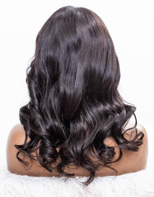 Clearance - 13x4" Lace Front Wig Indian Hair - 18" Silky Size Average - MTY-506