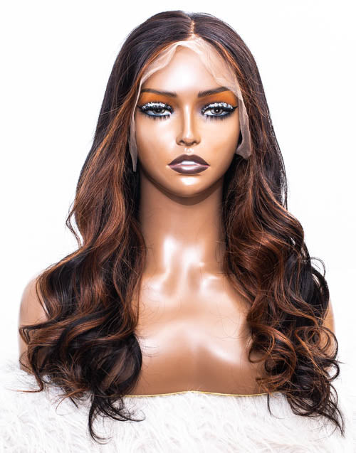 Clearance - 13x6" Lace Front Wig Indian Hair - 18" Silky Size 1 - MTY-761