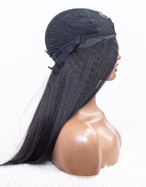 Clearance - V- Part Wig Indian Hair - 18" Kinky Size 1 - MTY-749