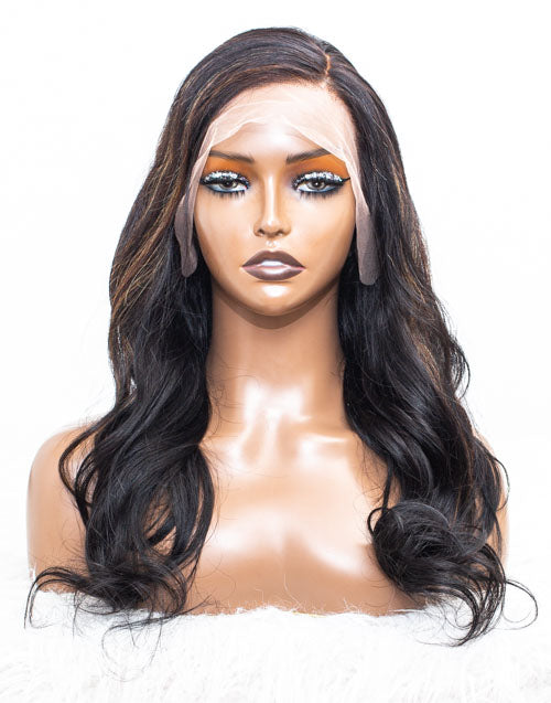 Clearance - 13x6" Lace Front Wig Indian Hair - 16" Silky Size 2 - MT-2835