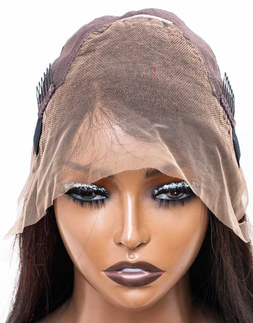 Clearance - 13x4" Lace Front Wig Indian Hair - 18" Silky Size Average - MTY-217