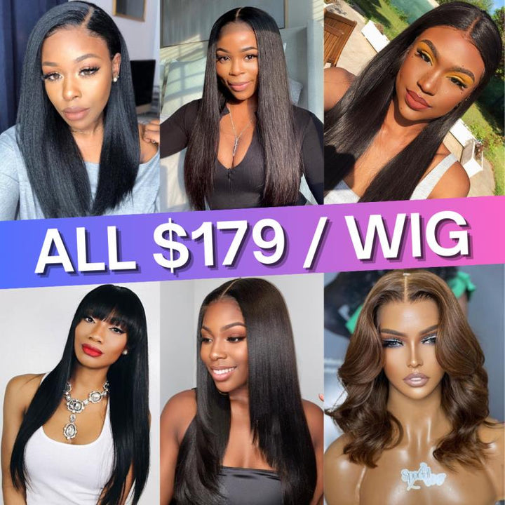 All $179 XMAS Final Deal | 5 Wig Picks & No Code Needed - ZH179