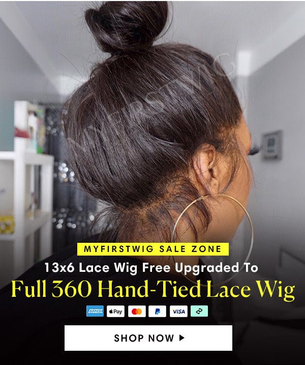 Unveiling the Flawless Elegance: Introducing the 360 Hand-Tied Full Lace Wig by MyFirstWig