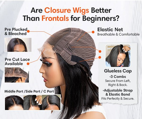 Lace Front Wigs vs. Closures: Understanding the Difference