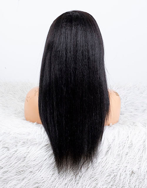 Clearance - 13x6" Lace Front Wig Indian Hair - 16" Kinky Size 1  - MTY - 2679