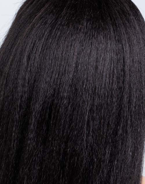 Clearance - 13x4" Lace Front Wig Indian Hair - 16" Kinky Size 1 - MTY-1346