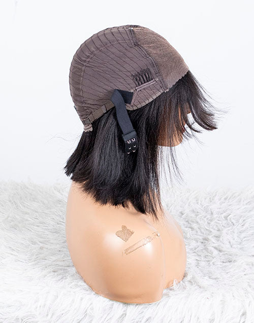 Clearance - 5x5" Closure Wig Indian Hair - 10" Yaki Size Average - MTY-2752