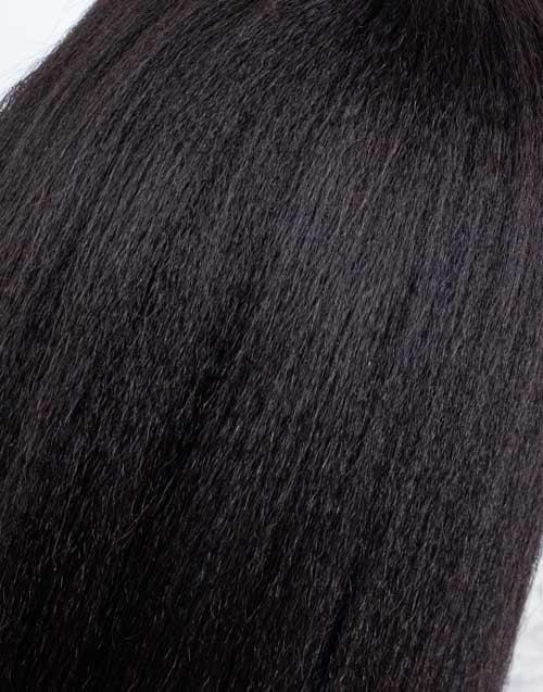 Clearance - 13x6" Lace Front Wig Indian Hair - 16" Kinky Size 2 - MTY-4003