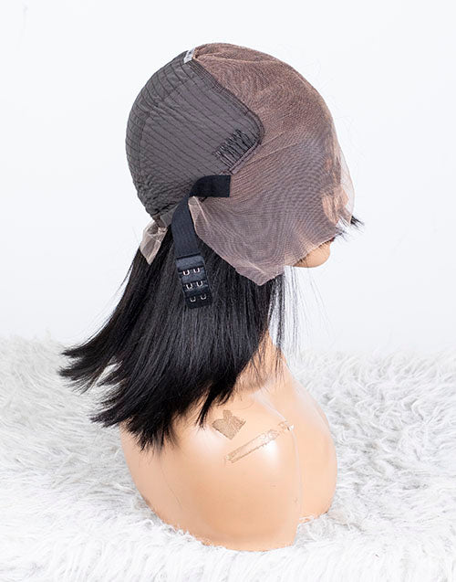 Clearance - 13x6" Lace Front Wig Indian Hair - 14" Yaki Size 1  - MTY-2757