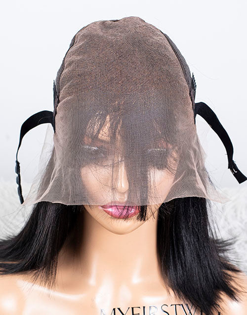 Clearance - 13x6" Lace Front Wig Indian Hair - 14" Yaki Size 1  - MTY-2757