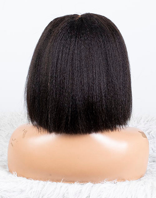 Clearance - 13x6" Lace Front Wig Malaysian Hair - 10" Kinky Size 1 - MTY-2754