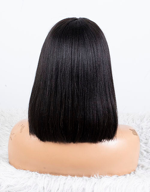 Clearance - 13x6" Lace Front Wig Malaysian Hair - 12" Yaki Size 1 - MTY-2832