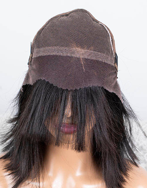 Clearance - 13x6" Lace Front Wig Malaysian Hair - 12" Yaki Size 1 - MTY-2832