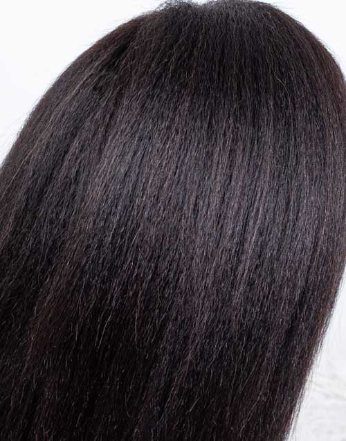 Clearance - 13x4" Lace Front Wig Indian Hair - 12" Kinky Size 1 - MTY-4004