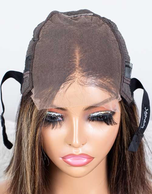 Clearance - 5x5" Closure Wig Indian Hair - 10" Silky Size Average - MTY-4007