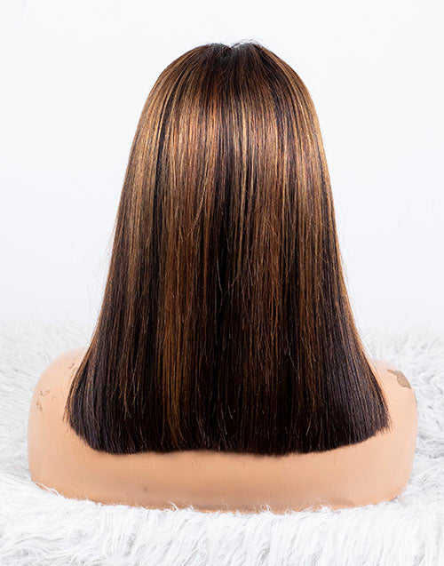 Clearance - 13x6" Lace Front Wig Indian Hair - 14" Silky Size 1  - MTY-2680