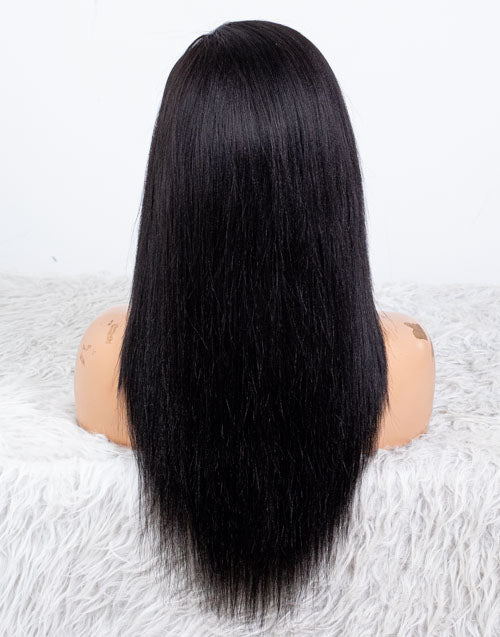 Clearance - 13x6" Lace Front Wig Indian Hair - 16" Yaki Size 2 - MT-3505