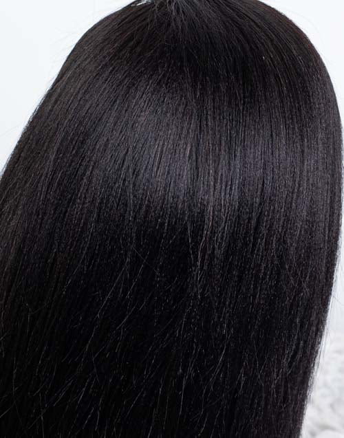 Clearance - 13x6" Lace Front Wig Indian Hair - 16" Yaki Size 2 - MT-3505