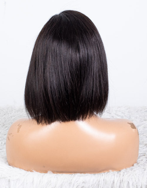 Clearance - 13x4" Lace Front Wig Indian Hair 160% Density - 10" Silky Size 1 - MTY-4010