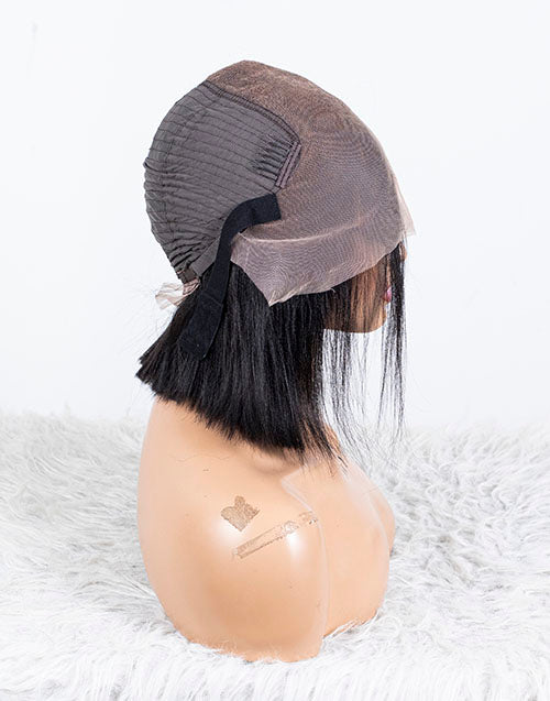 Clearance - 13x6" Lace Front Wig Indian Hair - 10" Yaki Size 1  - MTY-2670