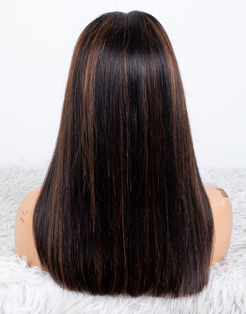 Clearance - 13x4" Lace Front Wig Indian Hair - 16" Silky Size 1 - MTY-4022