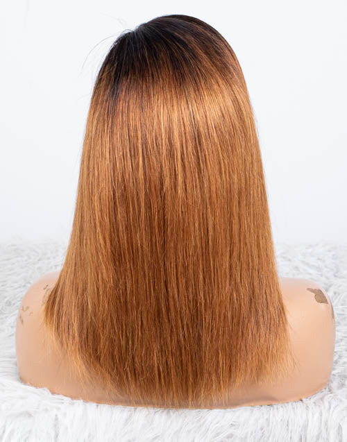 Clearance - 13x4" Lace Front Wig Indian Hair - 12" Silky Size 1 - MTY-4021