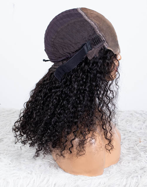 Clearance - 5x5" Closure Wig Indian Hair - 16" Silky Size Average - MT-3508