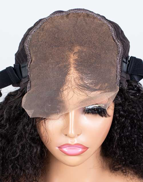 Clearance - 5x5" Closure Wig Indian Hair - 16" Silky Size Average - MT-3508