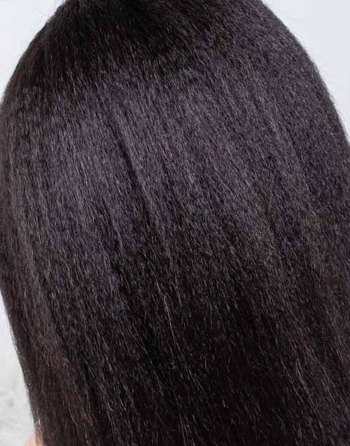 Clearance - 13x4" Lace Front Wig Indian Hair - 12" Kinky Size 1 - MTY-1063