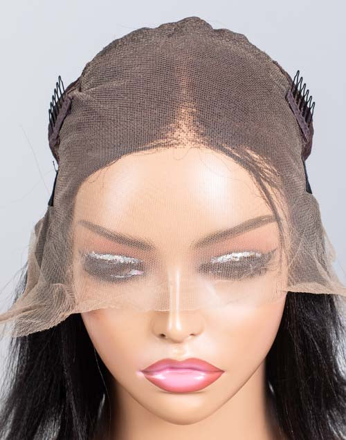 Clearance - 13x6" Lace Front Wig Indian Hair - 10" Yaki Size 2 - MTY-1066