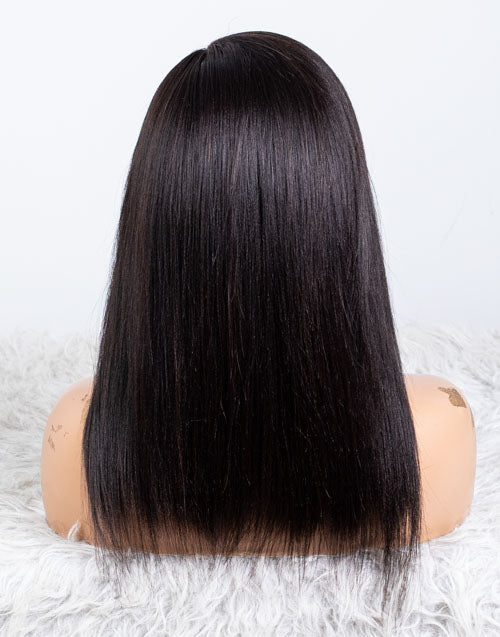 Clearance - 13x4" Lace Front Wig Indian Hair - 14" Yaki Size 2 - MTY-4166