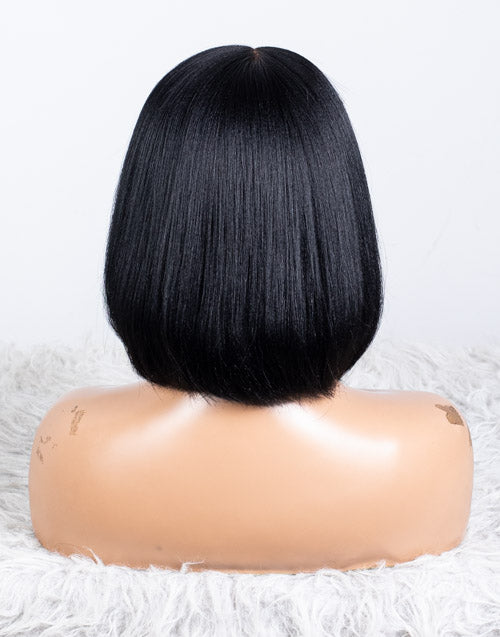 Clearance - 13x6" Lace Front Wig Malaysian Hair - 10" Yaki Size 1 - MTY-4156