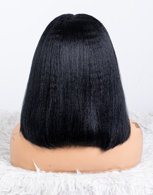 Clearance - 13x4" Lace Front Wig Indian Hair - 14" Kinky Size 1 - MTY-4164