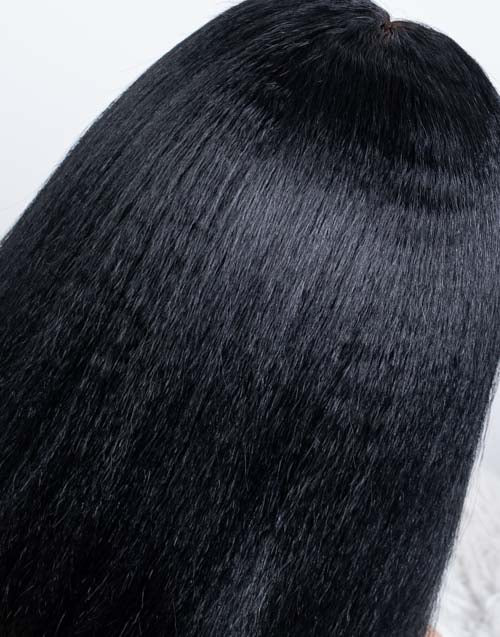 Clearance - 13x4" Lace Front Wig Indian Hair - 14" Kinky Size 1 - MTY-4164