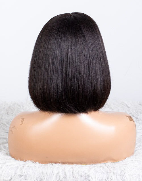 Clearance - 13x6" Lace Front Wig Malaysian Hair - 12" Yaki Size 2 - MTY-4139