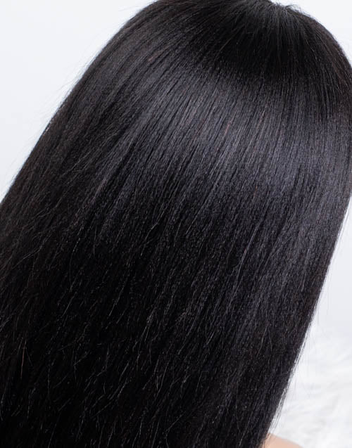 Clearance - 13x6" Lace Front Wig Indian Hair - 14" Yaki Size 2 - MT-3086