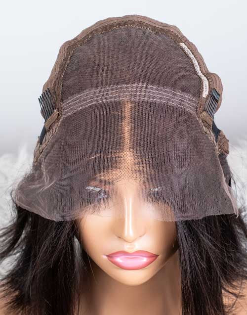 Clearance - 13x6" Lace Front Wig Malaysian Hair - 12" Yaki Size 2 - MTY-4139