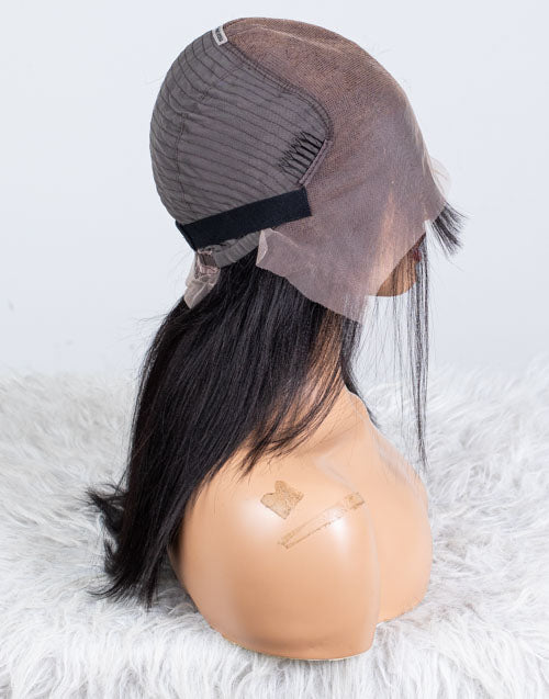 Clearance - 13x6" Lace Front Wig Indian Hair - 14" Yaki Size 2 - MT-3086