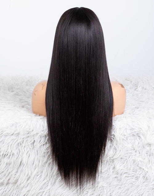 Clearance - 13x4.5" Lace Front Wig Malaysian Hair - 20" Yaki Size 2 - MTY-4154