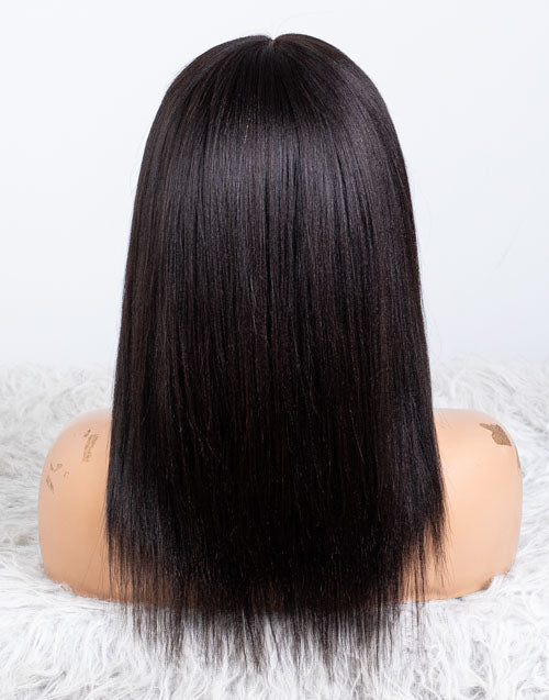 Clearance - 13x6" Lace Front Wig Malaysian Hair - 12" Yaki Size 2 - MTY-4158