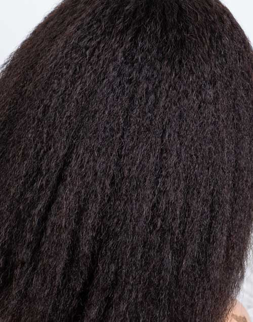 Clearance - 13x4.5" Lace Front Wig Indian Hair - 10" Kinky Size 1 - MTY-4152