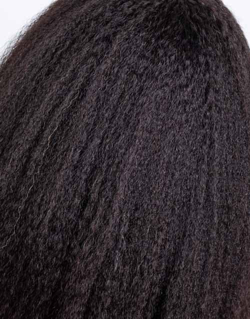 Clearance - 13x4" Lace Front Wig Malaysian Hair 180% Density - 14" Kinky Size 2 - MTY-4153