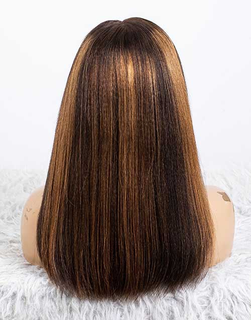 Clearance - 13x6" Indian Hair - 14" Yaki Size 1 - MT-3613