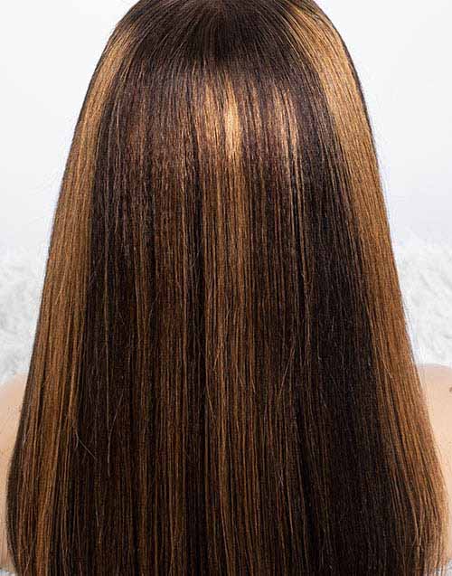 Clearance - 13x6" Indian Hair - 14" Yaki Size 1 - MT-3613