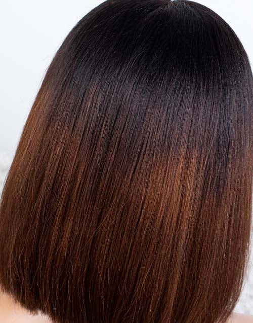 Clearance - 5x5" Closure Wig Indian Hair - 10" Yaki Size Average - MTY-4029