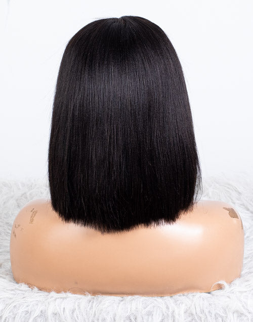 Clearance - 13x6" Lace Front Wig Malaysian Hair - 10" Yaki Size 1 - MTY-4032