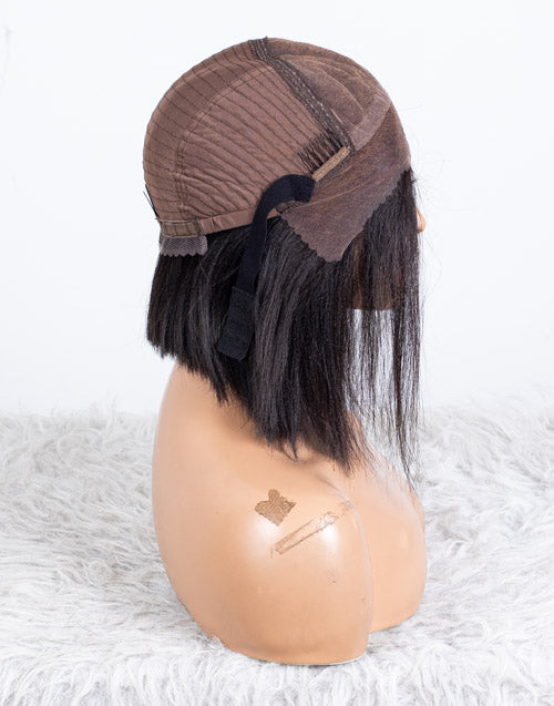 Clearance - 13x6" Lace Front Wig Malaysian Hair - 10" Yaki Size 1 - MTY-4032