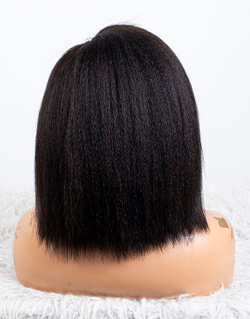 Clearance - 13x6" Malaysian Hair - 10" Kinky Straight Size 1 - MT-3618