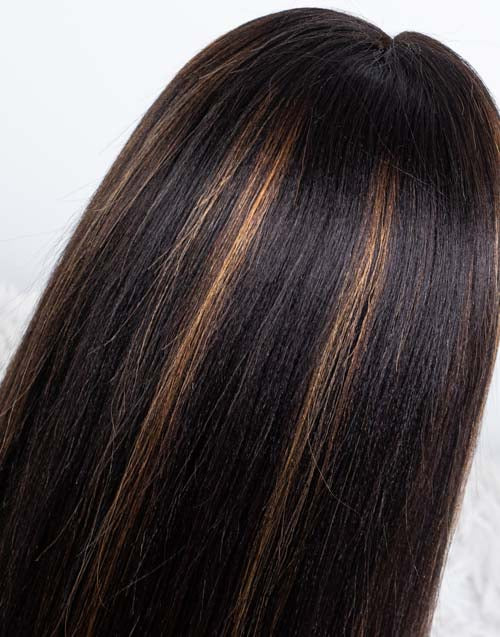 Clearance - 13x4" Lace Front Wig Indian Hair - 14" Yaki Size 1 - MTY-4026