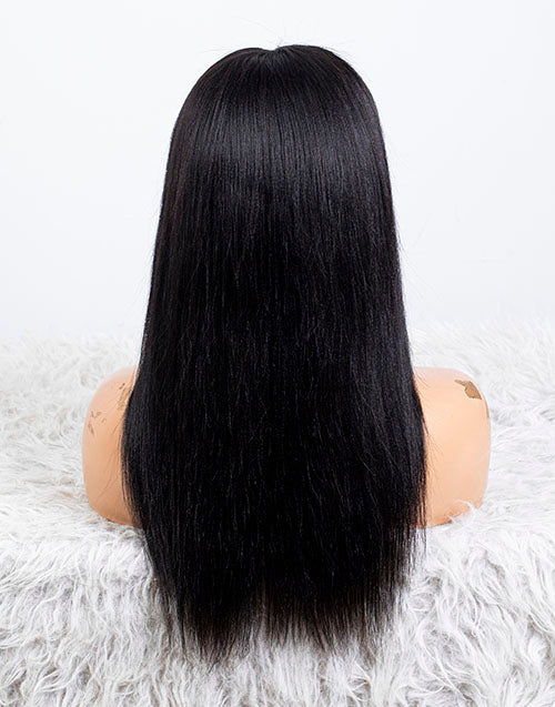 Clearance - 13x6" Indian Hair 160% Density - 14" Yaki Size 2 - MT-3623